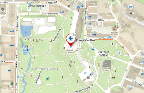 Obrázek Lázeňská kolonáda se zpívající fontánou